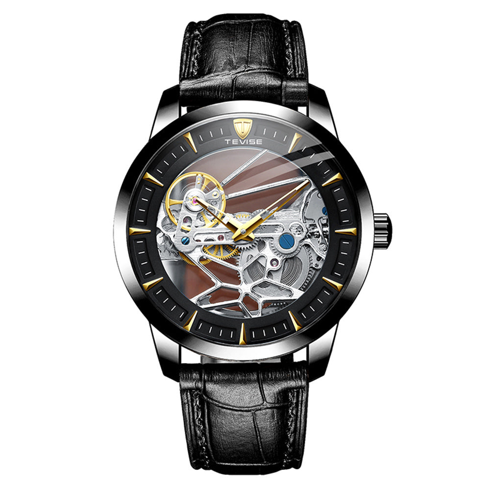 Watch Men's Mechanical Watch Automatic Waterproof Hollow Mechanical Watch Men