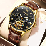 Men's Fashion Hollowed-out Mechanical Watch